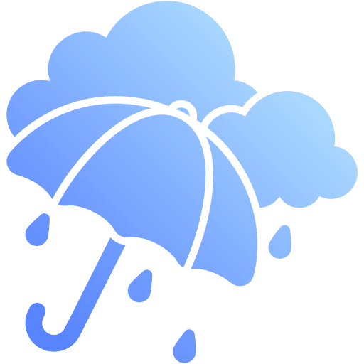 Weather rain weather storm icon