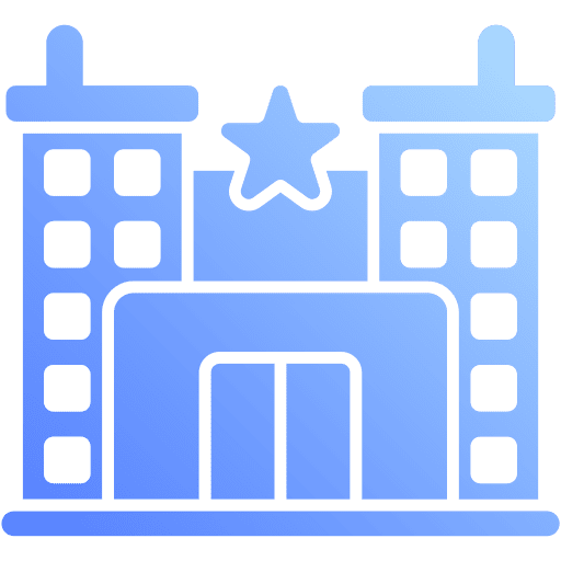 Hotel motel lodge vacations icon Hotel motel lodge vacations icon