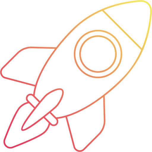 Rocket rocket space craft transportation icon