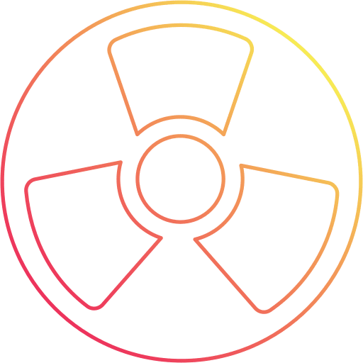 Danger nuclear energy warning shapes and symbols icon Danger nuclear energy warning shapes and symbols icon