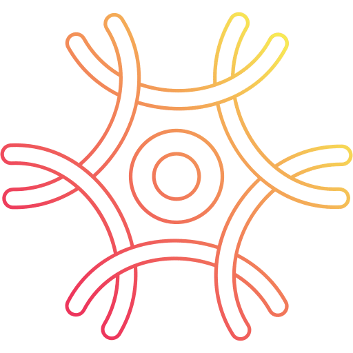 Neuron anatomy brain healthcare icon Neuron anatomy brain healthcare icon