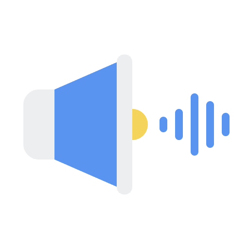 Audio unmute sound multimedia option icon Audio unmute sound multimedia option icon