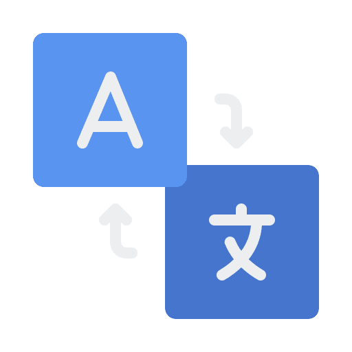 Translation languages translate translator icon