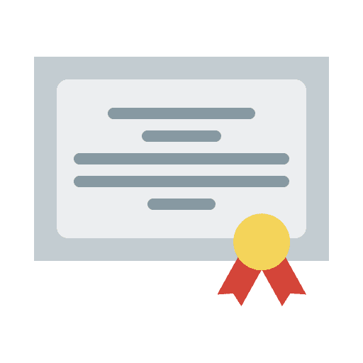 Certificate contract degree certificate icon Certificate contract degree certificate icon