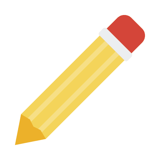 Pencil write education stationery icon Pencil write education stationery icon