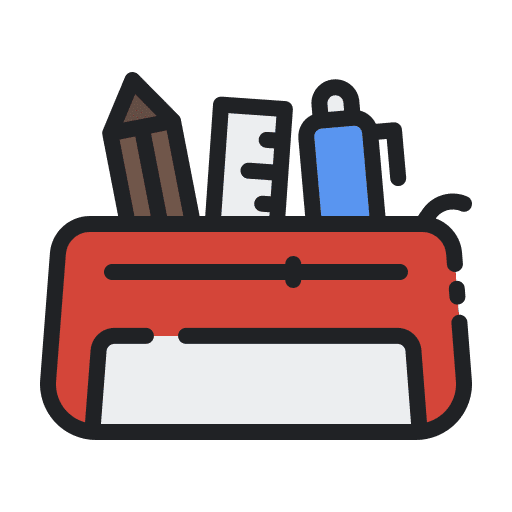 Pencil case pencil school material pencil case icon Pencil case pencil school material pencil case icon