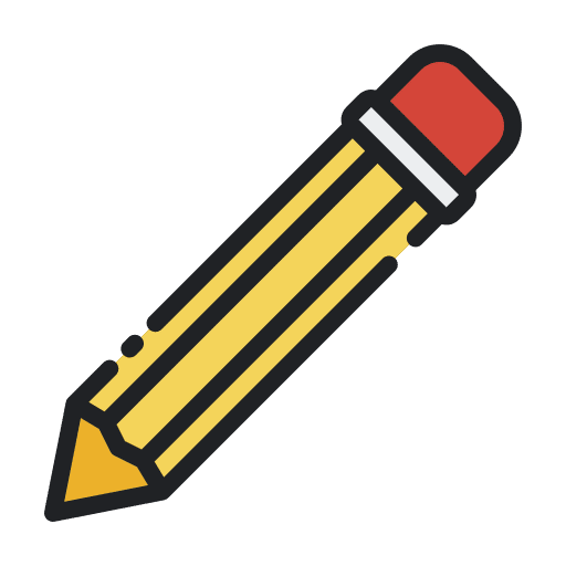Pencil education office material pencil icon Pencil education office material pencil icon