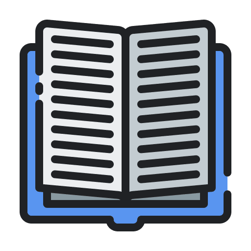Book reading study open icon Book reading study open icon
