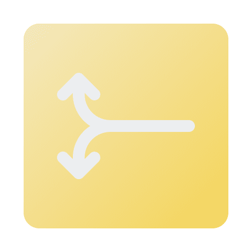 Arrow double arrow navigate turn icon Arrow double arrow navigate turn icon