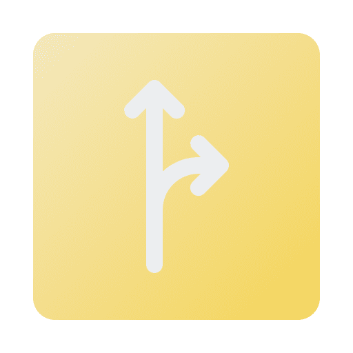 Arrow traffic sign up right direction sign icon Arrow traffic sign up right direction sign icon