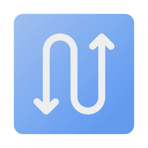 Arrow turn navigate directional arrow icon Arrow turn navigate directional arrow icon