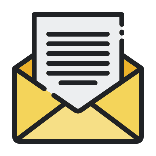 Email communications message email icon