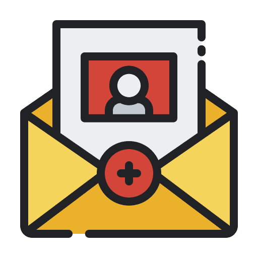 Invitation webinar card invitation icon