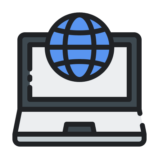 Internet web seo and web internet browser icon Internet web seo and web internet browser icon