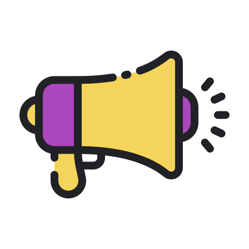 Megaphone spam megaphone education icon Megaphone spam megaphone education icon