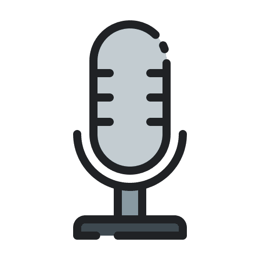 Podcast audio podcast voice icon Podcast audio podcast voice icon