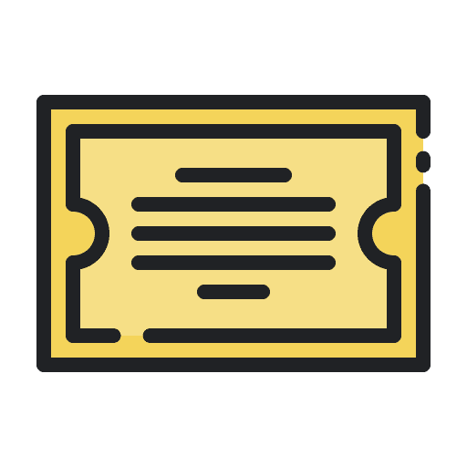 Coupon entertainment sales discount icon Coupon entertainment sales discount icon