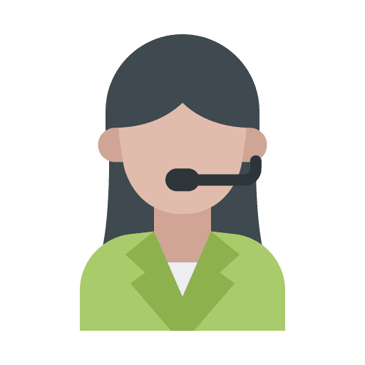 Moderator occupation operator professions and jobs icon