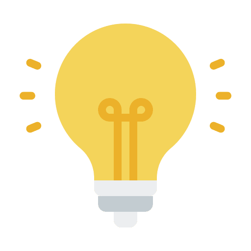 Idea webinar think education icon