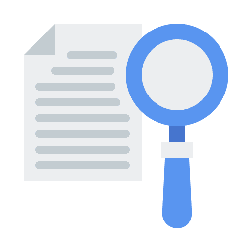 Search assess document files and folders icon Search assess document files and folders icon