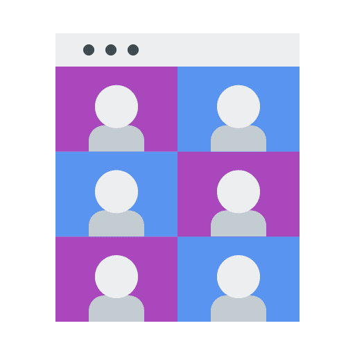Video conference video conference meeting communications icon Video conference video conference meeting communications icon