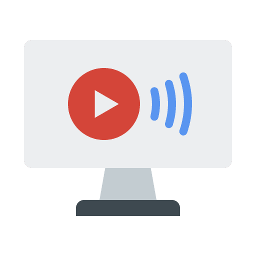 Video stream video stream knowledge music and multimedia icon Video stream video stream knowledge music and multimedia icon