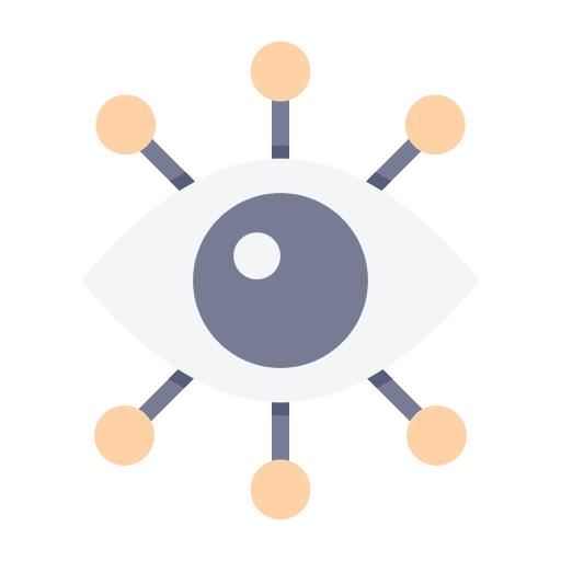 Eye visual seo view icon