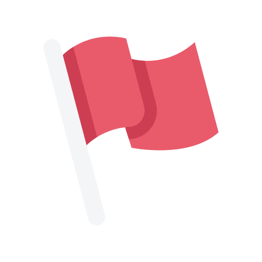 Flag seo plagiarism marketing icon Flag seo plagiarism marketing icon