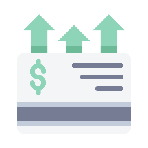 Credit card commerce and shopping money banking card icon Credit card commerce and shopping money banking card icon