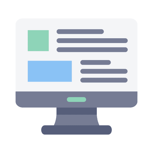 Layout website seo computer icon Layout website seo computer icon