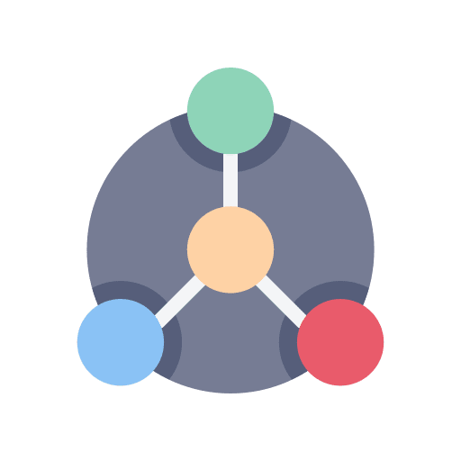 Network seo and web marketing network icon Network seo and web marketing network icon