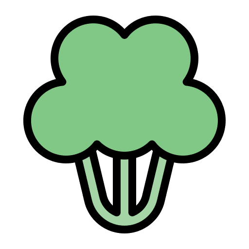 Broccoli food and restaurant vegetable vegetarian icon Broccoli food and restaurant vegetable vegetarian icon