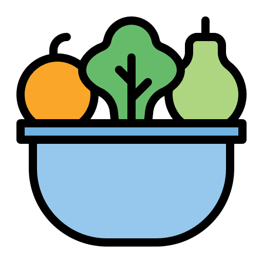 Salad vegan healthy food food and restaurant icon Salad vegan healthy food food and restaurant icon