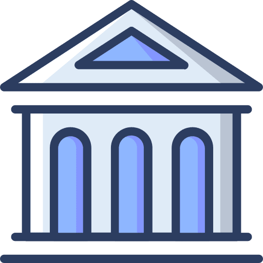Bank banking money savings icon Bank banking money savings icon