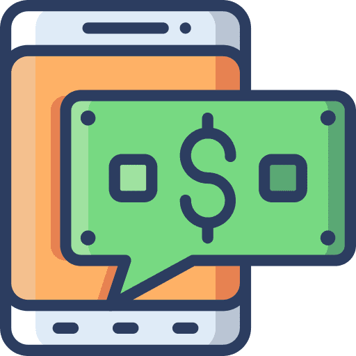 Online banking electronic banking business and finance mobile banking icon