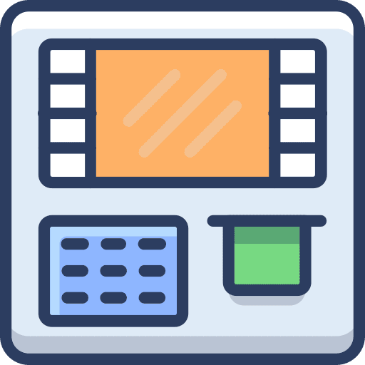 Atm business and finance payment method atm icon Atm business and finance payment method atm icon