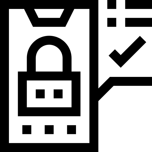 Security security electronics closed icon Security security electronics closed icon