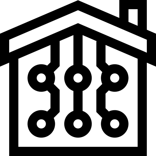 Smart home smart home electronics smart house icon Smart home smart home electronics smart house icon