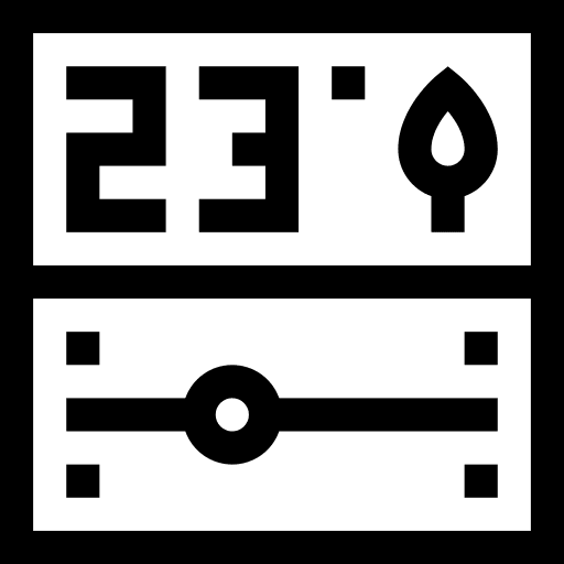 Thermostat temperature control electronics thermostat icon Thermostat temperature control electronics thermostat icon
