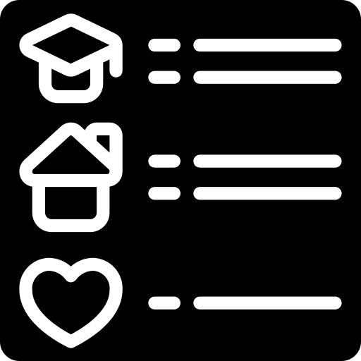 Bio profile about me biography icon
