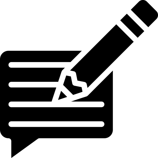 Message message communications edit icon