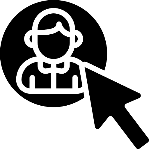Profile tap click person icon