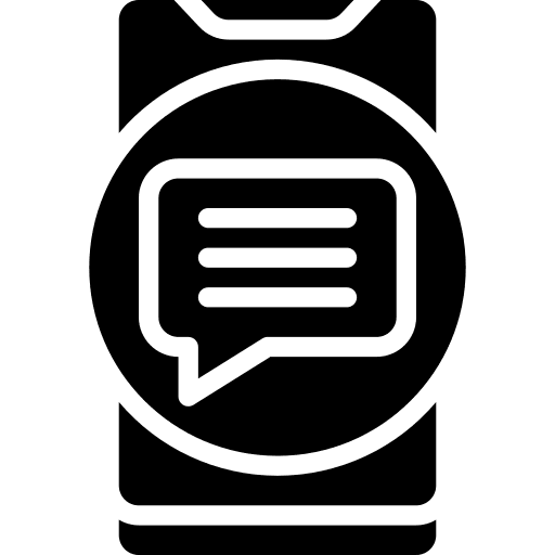 Mobile communication phone communications icon