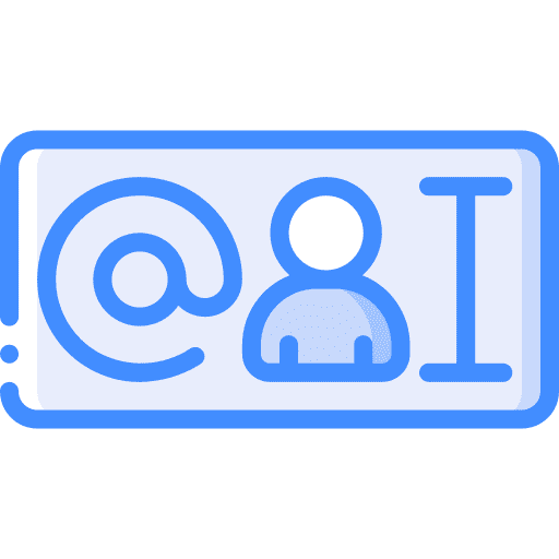 Tagging person attach user icon