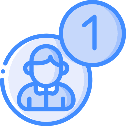 Profile person friend notify icon