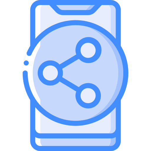 Share social notify media icon