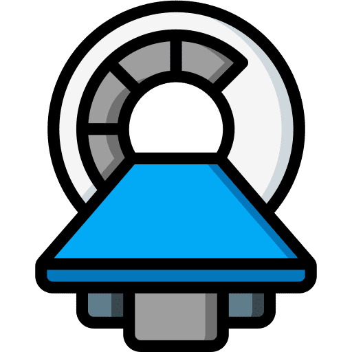 Mri scanning device mri ct scan icon