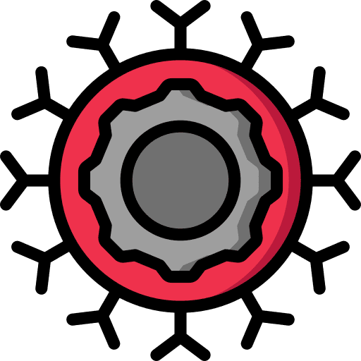 Cancer health settings tumor icon