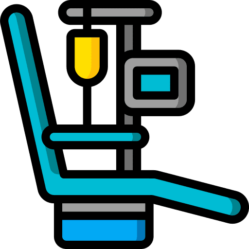 Chair chair chemotherapy healthcare and medical icon