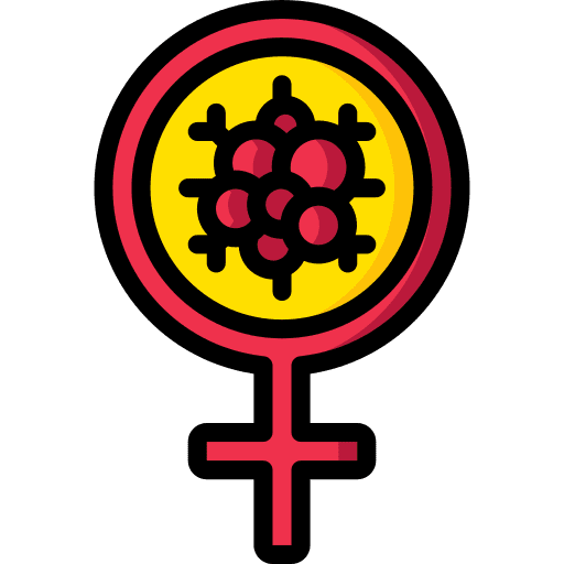 Female awareness woman healthcare and medical icon